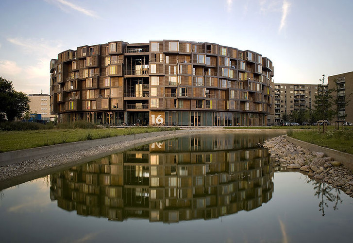 fastcompany:  A university in Denmark has created a circular dorm that will make