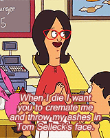 imbriannolyin:  thebelchers: Favorite Bob’s Burgers Moments:   ╚ Linda Belcher
