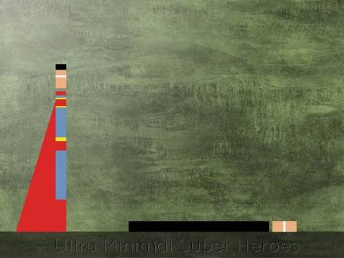 herochan:  Ultra Minimal Superheroes Created by Eyal Rosenthal 