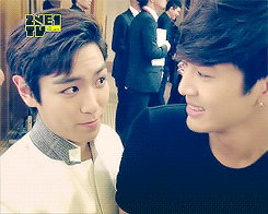 Guys, go get a room.