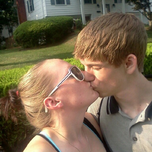 He is my savior and blessing and the love of my life, you fuck with him, you got me to deal with after. :) #reallove  (Taken with Instagram)