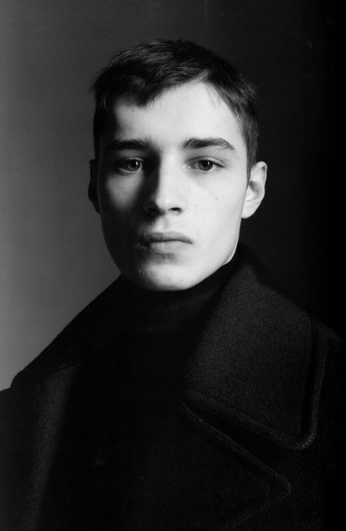 monochromanic:  Adrien Sahores for Arena HOMME+ Summer/Winter 2009 shot and styled by Ari Marco