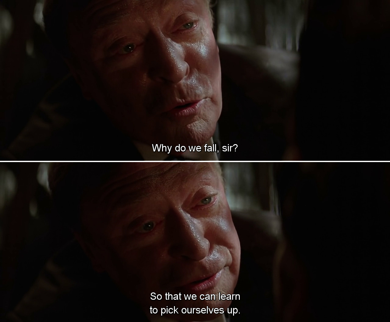 Why do we fall bruce