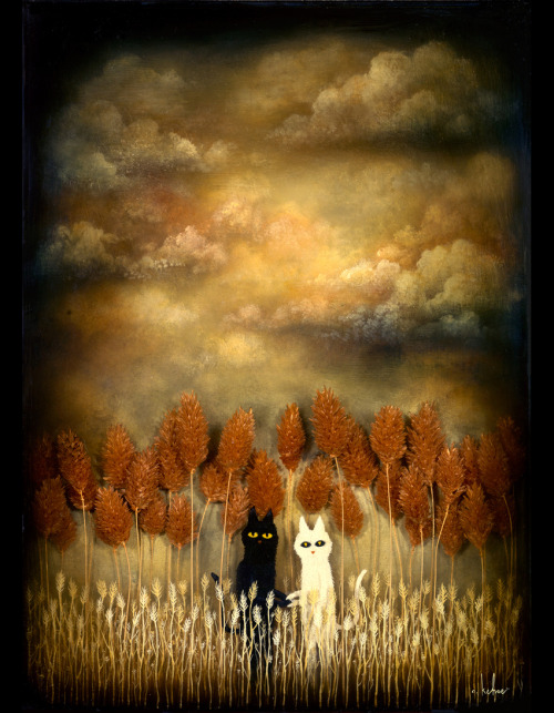 &ldquo;Secret Meeting&rdquo; Loving this new Andy Kehoe print.