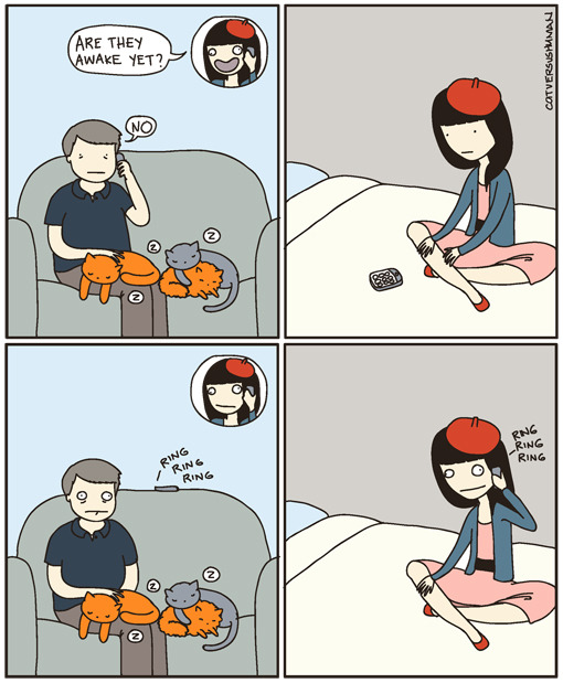 catversushuman:  Pretty much…