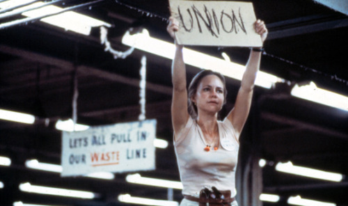 Actress Sally Field won an Oscar for her portrayal of this textile factory worker who spun her belie