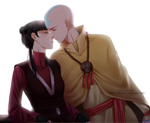 diehardzutarian:To settle all the fights between Zutarians, kataang and maiko shippers