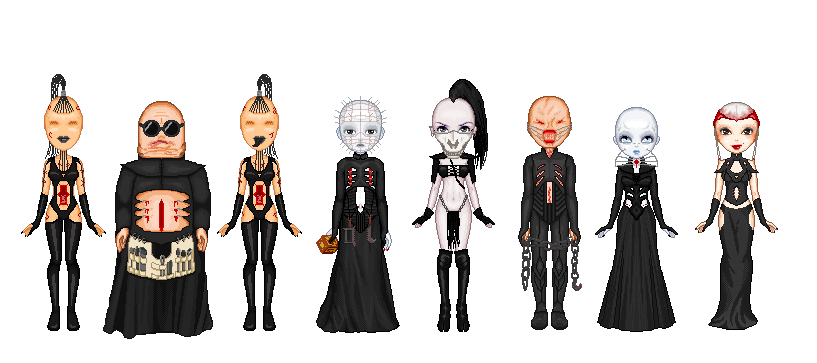 Whatever Hellraiser Pixes Dolls Bodies Apart From