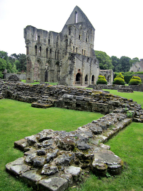 enchantedengland:   Wenlock Priory Ruins, Much Wenlock, Shropshire. There are more things in heave