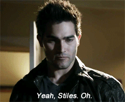  Sterek AU: In which Derek tells Stiles he’s his mate and Stiles has no idea what to say. Derek thinks he doesn’t feel the same way and leaves. When really, Stiles was just speechless for the first time in his entire life. 