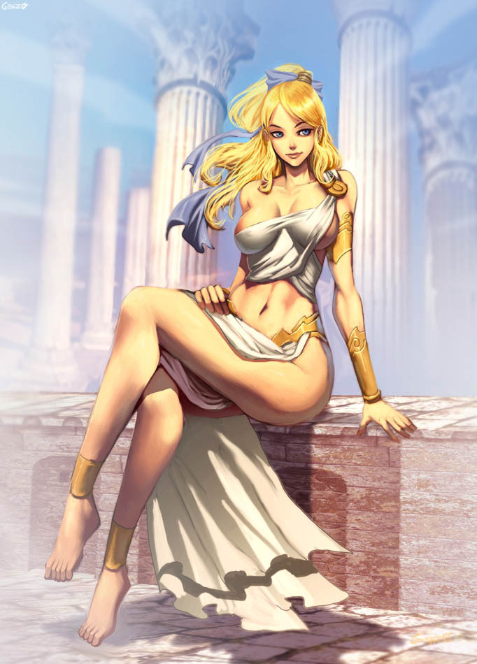 genzoman:  Hi there guys! this is an old image from 2007 or so …Helen of Troy,