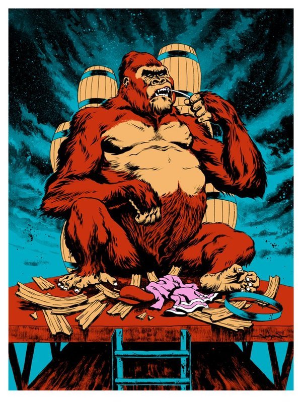 thenintendard:  Donkey King by jasonedmiston 