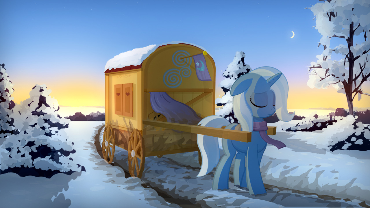 theponyartcollection:  Winter by *gign-3208 