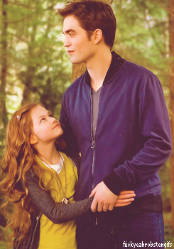 pattz-obrien-deactivated2014110:   - Edward and Renesmee Cullen, Breaking Dawn part