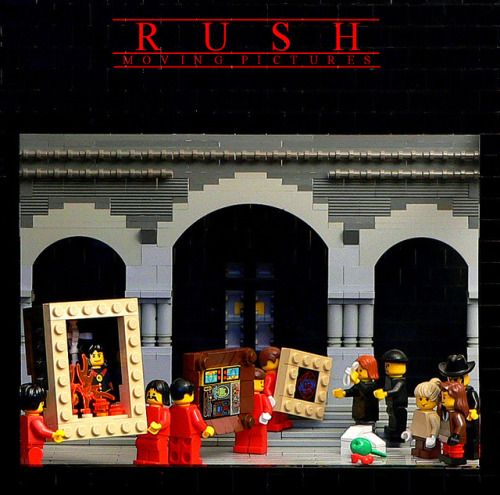 Rush, Moving Pictures by Brixe63 on Flickr.My music and vintage pop culture tumblr is at Lego Tarkus