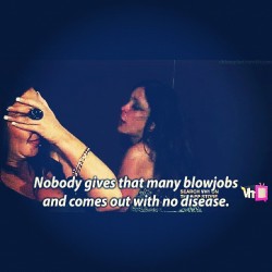 Mob Wives always inspires me 😌 #realtalk #blowjobs #bucket #mobwives  (Taken with Instagram)