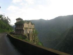 askandyoushallfeel:  abandonedporn:  Abandoned hotel near Tequendama Falls by Arturo Aparicio  I’d love to go visit here for an entire day omg 