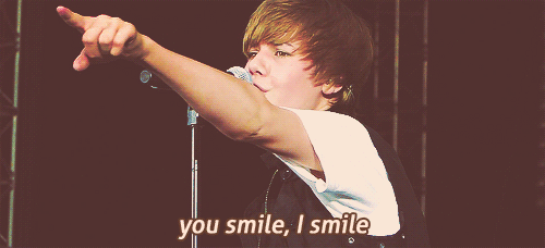  no, I smile