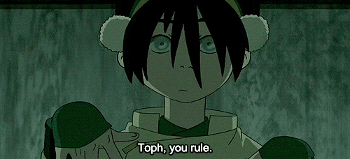 Toph was the first tough badass girl from avatar I likedbut I love Korra more~ X3