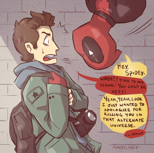 mandylasers: This is part one of me coping with “Deadpool Kills the Marvel Universe”. Th