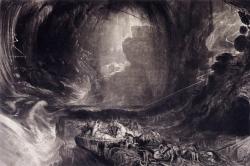Serialkillerfetish:  The Evening Of The Deluge, 1828John Martin