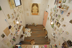 traceyholzer:  Art studios and work spaces