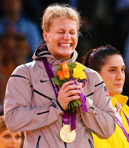 When Kayla Harrison stood on the podium to accept Team USA&rsquo;s first gold medal in judo, you