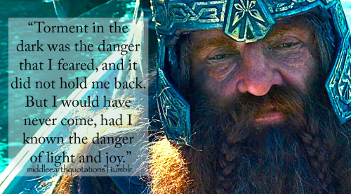  - Gimli to Legolas, The Fellowship of the Ring, Book II, Farewell to Lórien 