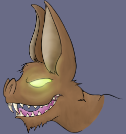 wallscratches:  This started out as just a doodle of Man-Bat’s head but now I kind of want to expand it into something bigger because I like how it’s turning out. But I’m not sure I can build something off a partially finished head 