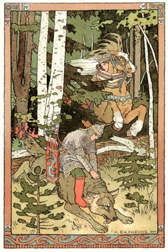 Ivan Bilibin. Even back in his days, Russian fairy tales were severely underrated. Why? No idea. The