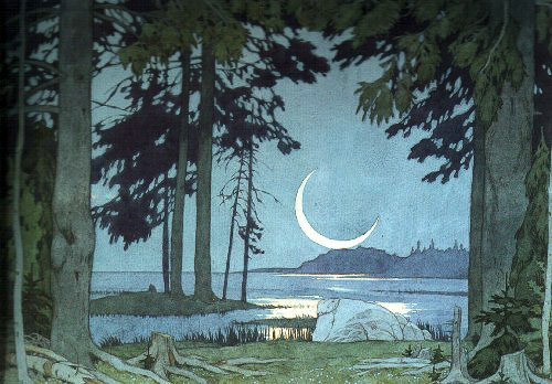 Ivan Bilibin. Even back in his days, Russian fairy tales were severely underrated. Why? No idea. The
