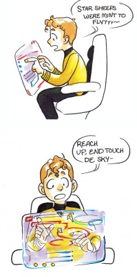 mycornerofexistence:  rainbowrites:  littlemissmutant:  error-404-fuck-not-found:  fabledquill:  baby chekov is best chekov. and baby chekov loves retro music aka nicki minaj.  we’re higher zan a muzzerfooker  STAR SHEEPS  the first time the rest of