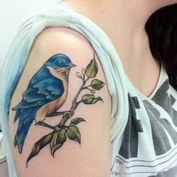 fuckyeahtattoos:  I see God in birds and