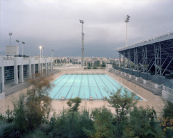 photojojo:  With all of these pictures of the Olympics floating around, it begs the question, what kind of shape are former Olympic cities in?  Jamie McGregor Smith explored the ruins of Athen’s 2004 Olympic development, discovering beauty in a desolate
