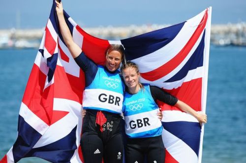 Saskia Clark and Hannah Mills win silver in the women&rsquo;s 470 sailing