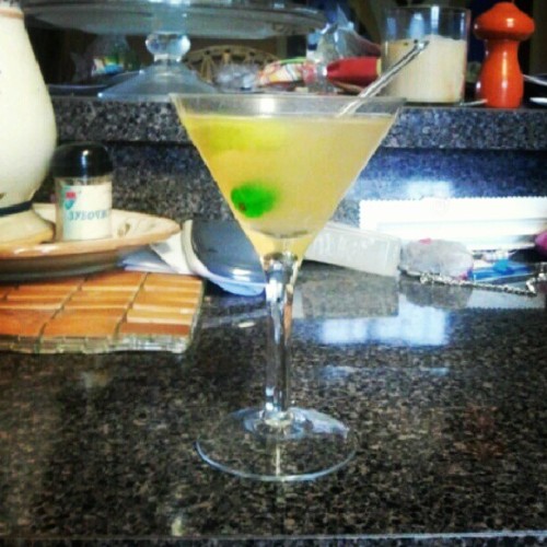 Home alone so I made myself a #daiquiri :) (Taken with Instagram)