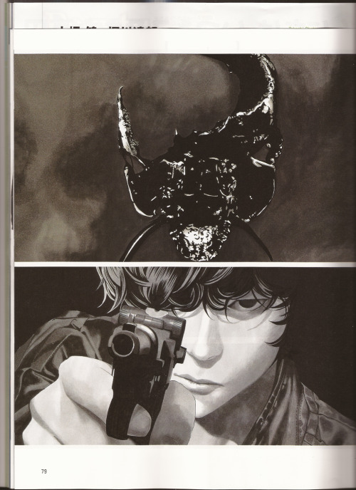 blackparadox:  Julius _7 (Tatsuro Horikawa) x Takeshi Obata (Death Note)The. Greatest. Collaboration. Ever.Wow… just… wow. Words can’t capture how amazed I am by this. My favorite designer and one of my favorite mangaka coming together to create