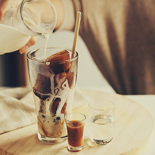 i-just-wanttobewonderful:   iced coffee appreciation post    Yummy