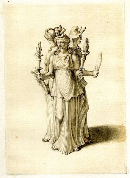 collective-history:Various depictions of HecateHecate or Hekate is an ancient goddess, sometimes dep