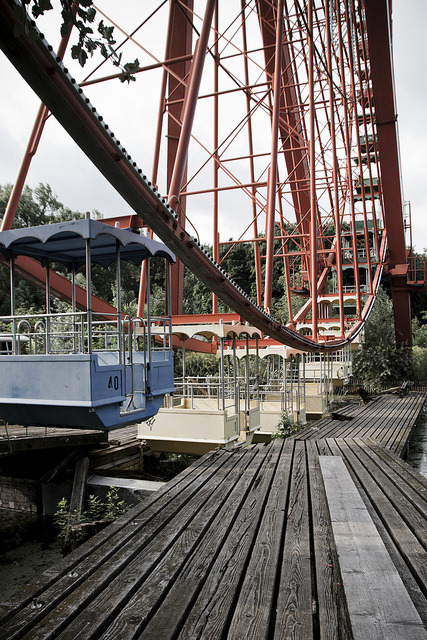 fuckyeahabandonedplaces: abandoned amusement park #2 by Gabriele Kahal on Flickr.