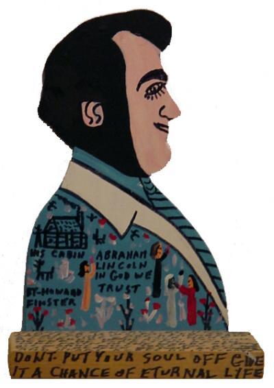 thecricketchirps:
“ Howard Finster, Lincoln
”