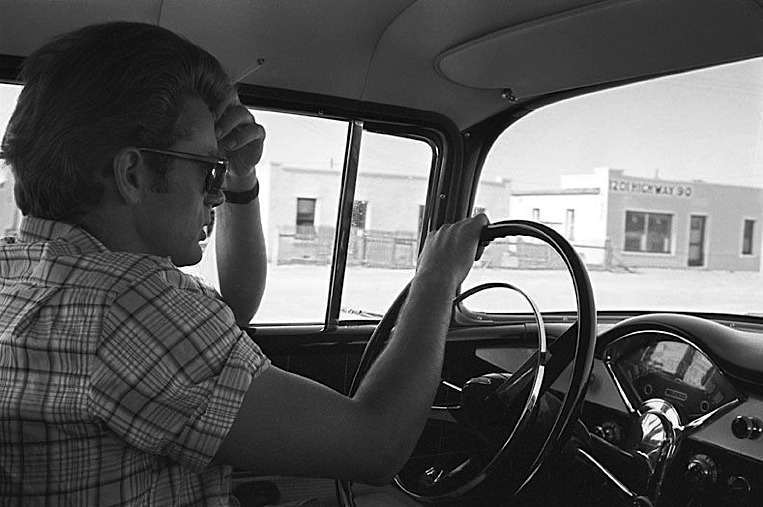  James Dean photographed by Richard C. Miller, 1955. 