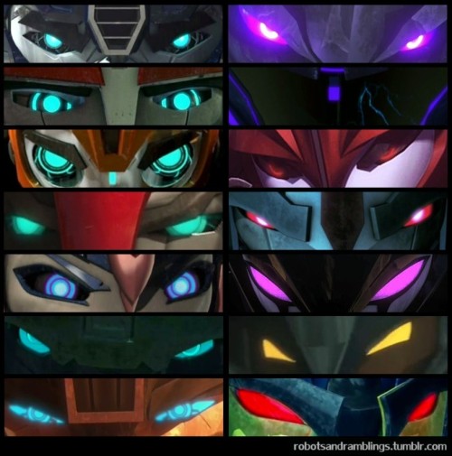 robotsandramblings:&ldquo;The Eyes Have It&rdquo; - Transformers Prime editionI have been wa