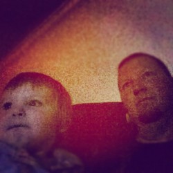 Rockin and watchin tv with my punkin  (Taken with Instagram at Daphne, Alabama)