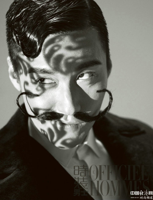 milanparismfw: Hu Bing for L’Officiel Hommes China Magazine.  What