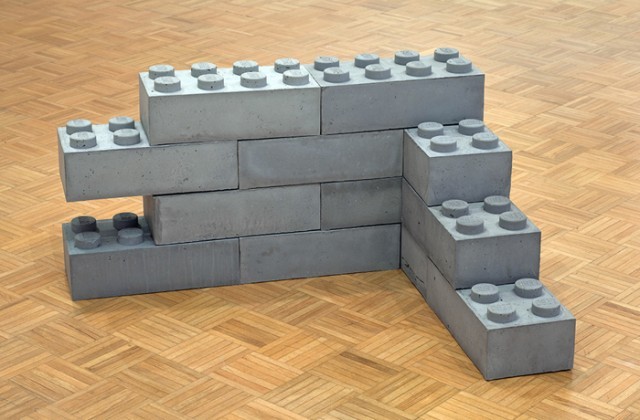 artpixie:  Concrete LEGO Blocks by Andrew Lewicki Each block measures 15 inches in