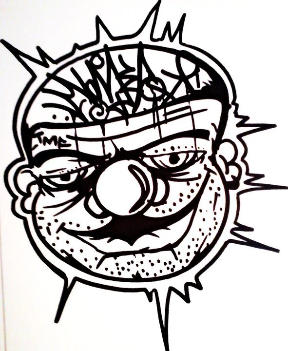 graff14:  the infamous KLOWN 