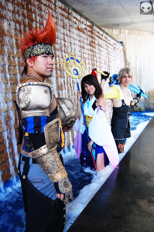 Otakon 2012 | Nikon D40 | Characters: Wakka, Yuna and Tidus | Cosplayers: Shinrajunkie, rosemel92, r