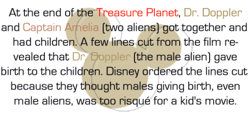 meeya87:dameofspace:freakxwannaxbe:Disney had canon mpregwhere is your god now?My favorite movie sud