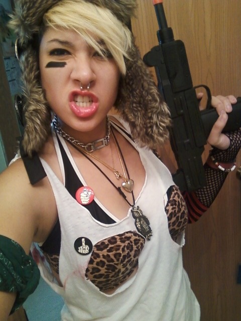 shegot80hd:   Tank Girl is Ready for Comic Con everybody!!! 